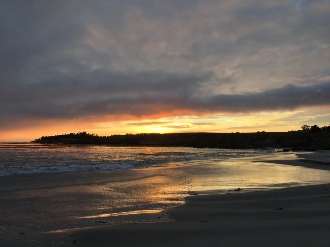 Sunset at Carmel Beach